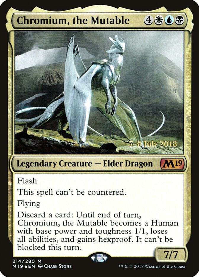 Chromium the Mutable 214s/95 (Prerelease Cards)  - Foil | Good Games Modbury