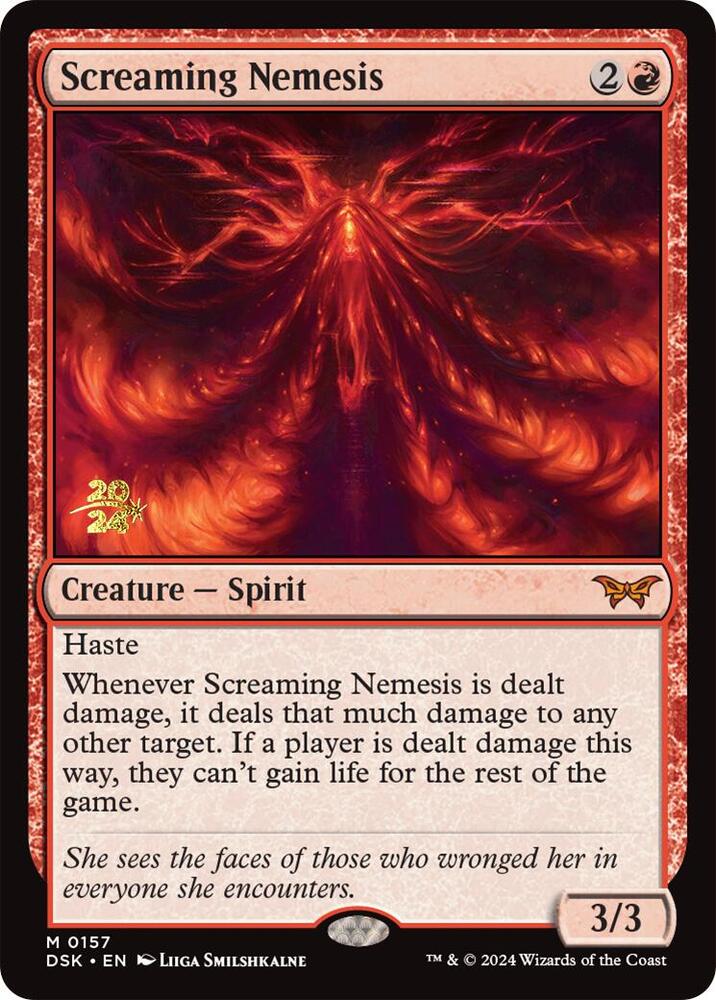 Screaming Nemesis 157s/180 (Prerelease Cards)  - Foil | Good Games Modbury