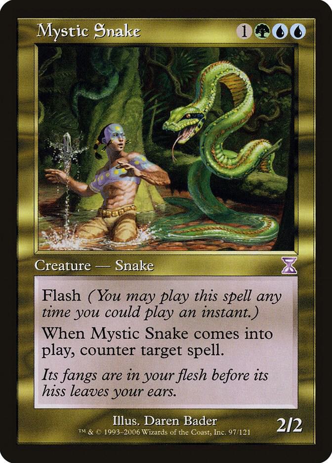 Mystic Snake 97/121 (Timeshifted)  - Foil | Good Games Modbury