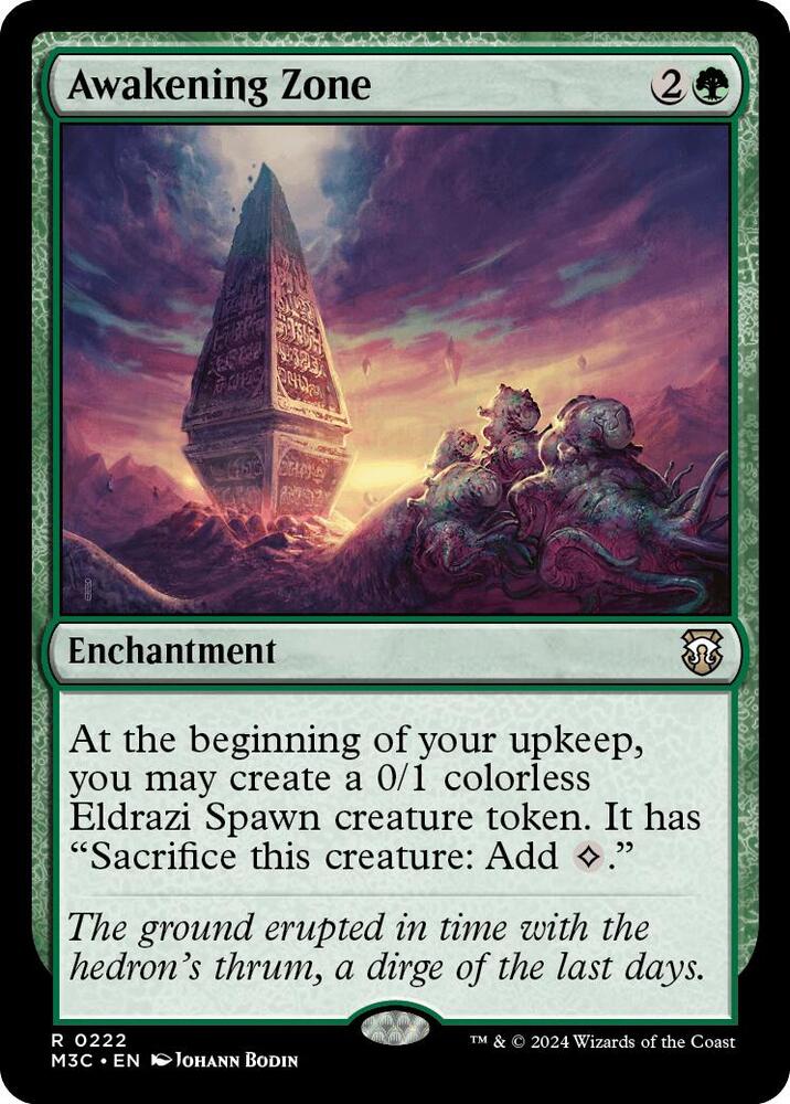 Awakening Zone 222 (Commander: Modern Horizons 3)  - Ripple Foil | Good Games Modbury