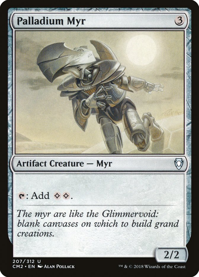 Palladium Myr [Commander Anthology Volume II] | Good Games Modbury