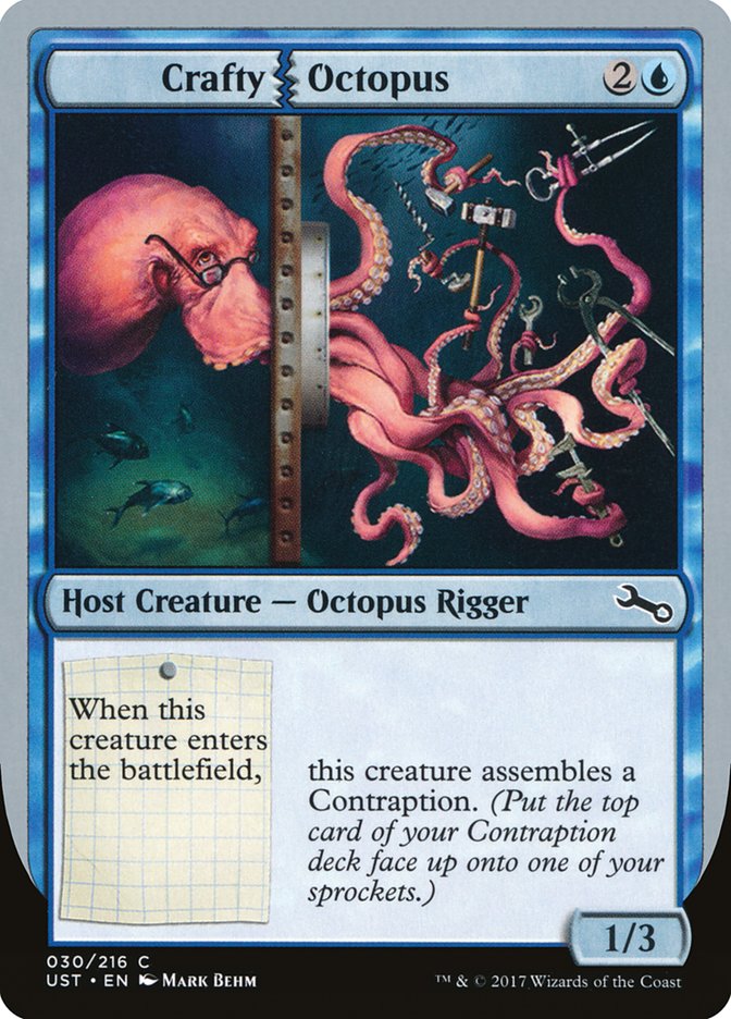 Crafty Octopus 30/216 (Unstable)  - Foil | Good Games Modbury