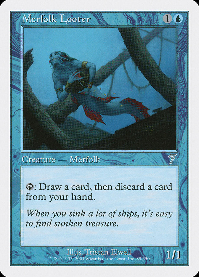 Merfolk Looter [Seventh Edition] | Good Games Modbury