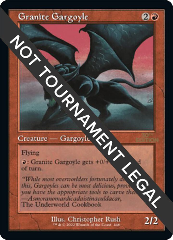 Granite Gargoyle Retro Frame 448/594 (30th Anniversary Edition)  | Good Games Modbury