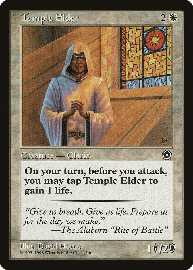 Temple Elder 24/165 (Portal Second Age)  | Good Games Modbury