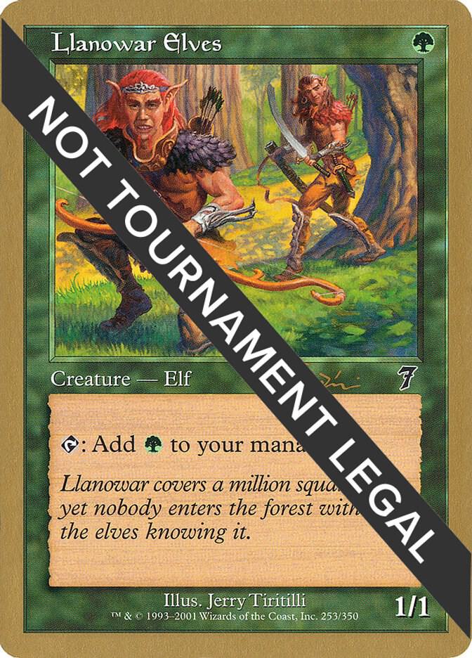 Llanowar Elves 2001 Jan Tomcani 7ED jt253/138 (World Championship Decks)  | Good Games Modbury