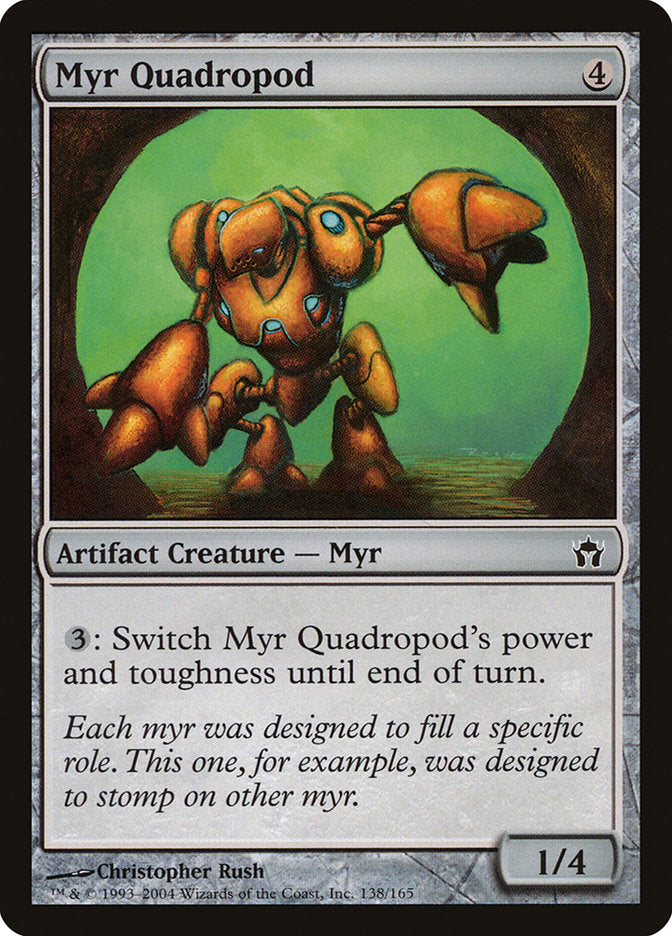 Myr Quadropod 138/165 (Fifth Dawn)  - Foil | Good Games Modbury