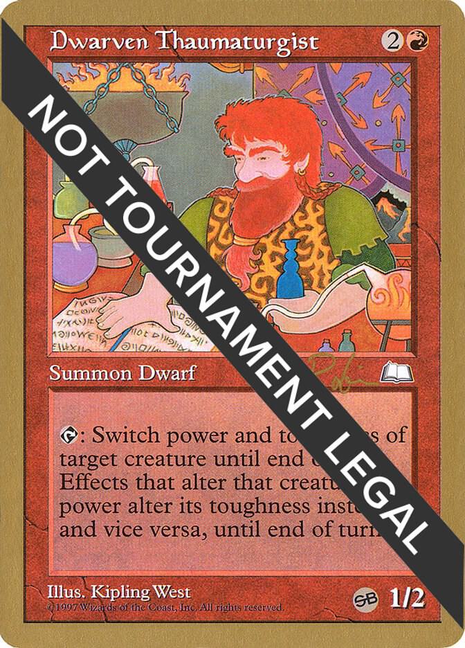 Dwarven Thaumaturgist 1998 Ben Rubin WTH SB br98sba/117 (World Championship Decks)  | Good Games Modbury