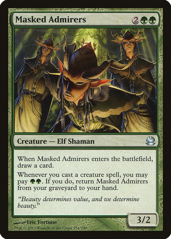 Masked Admirers 154/229 (Modern Masters)  - Foil | Good Games Modbury