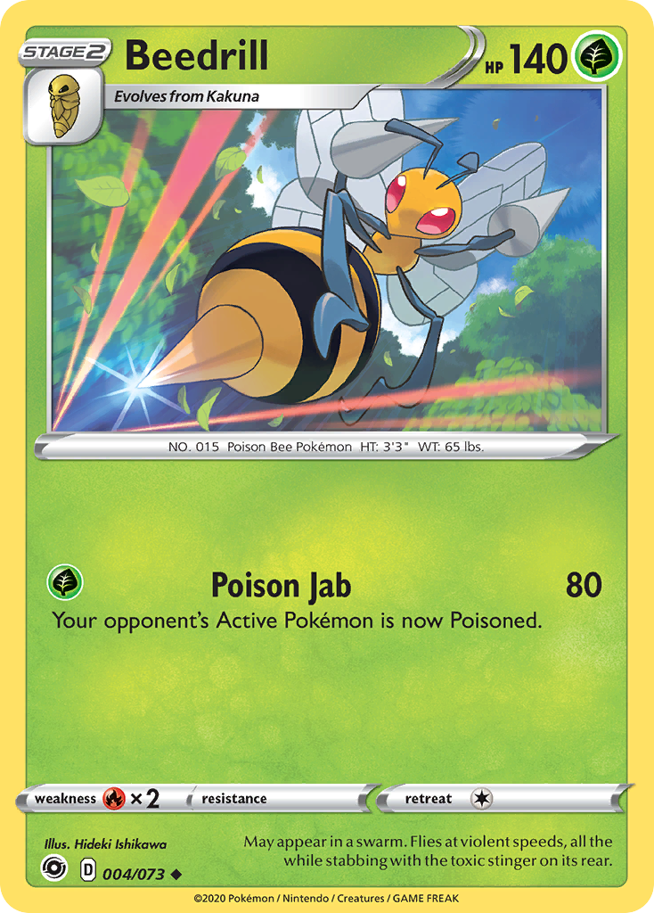 Beedrill (004/073) [Sword & Shield: Champion's Path] | Good Games Modbury