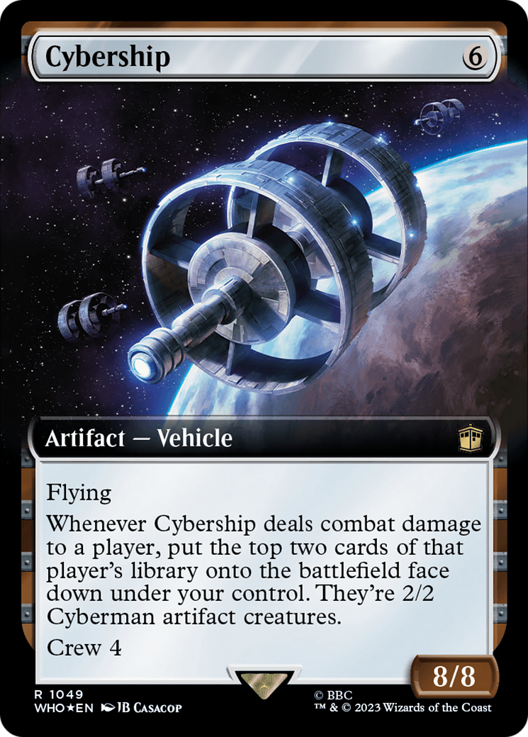 Cybership (Extended Art) (Surge Foil) [Doctor Who] | Good Games Modbury