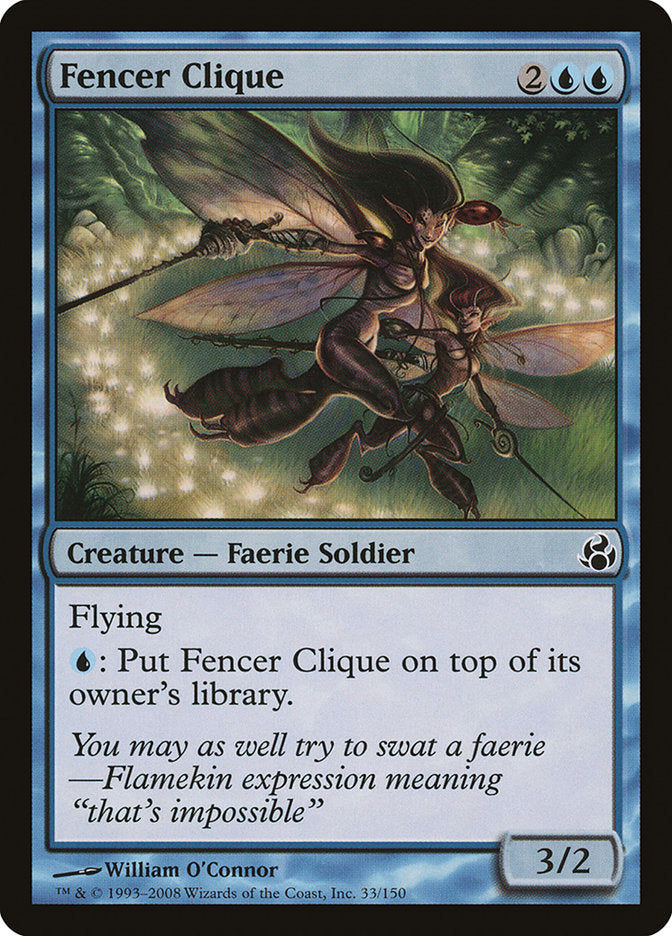 Fencer Clique 33/150 (Morningtide)  - Foil | Good Games Modbury