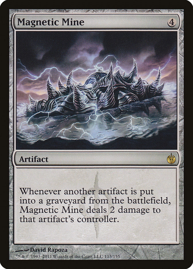Magnetic Mine 113 (Mirrodin Besieged)  - Foil | Good Games Modbury