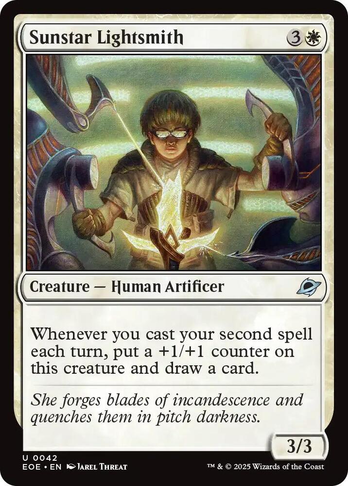 Sunstar Lightsmith 42 (Edge of Eternities)  - Foil | Good Games Modbury
