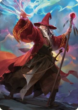 Elminster Art Card 36 81 36 (Art Series: Commander Legends: Battle for Baldur's Gate)  | Good Games Modbury