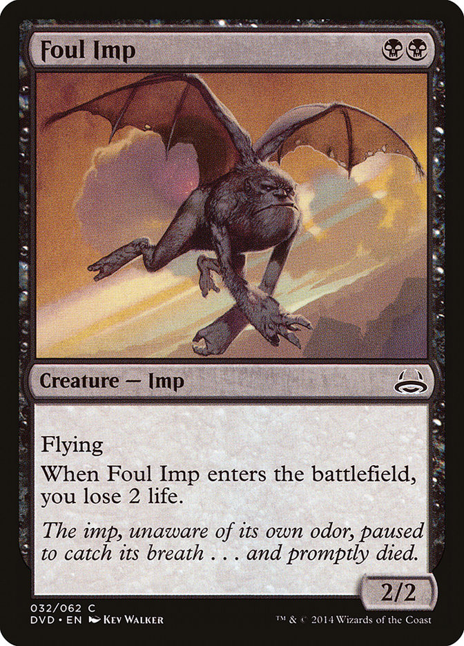 Foul Imp (Divine vs. Demonic) [Duel Decks Anthology] | Good Games Modbury