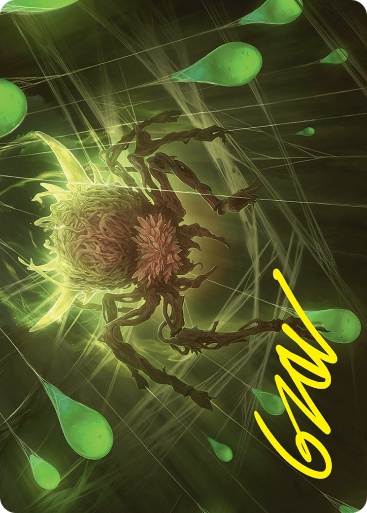 Spinner of Souls Art Card (13/54) (Gold-Stamped Signature) [Foundations Art Series] | Good Games Modbury