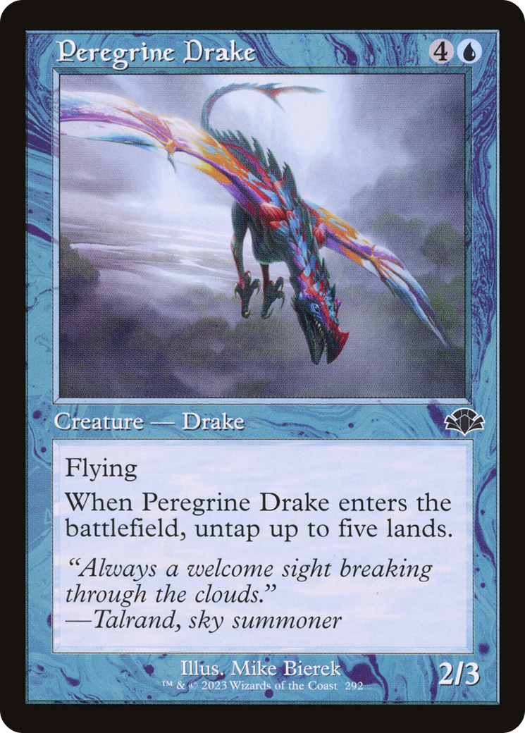 Peregrine Drake (Retro) [Dominaria Remastered] | Good Games Modbury