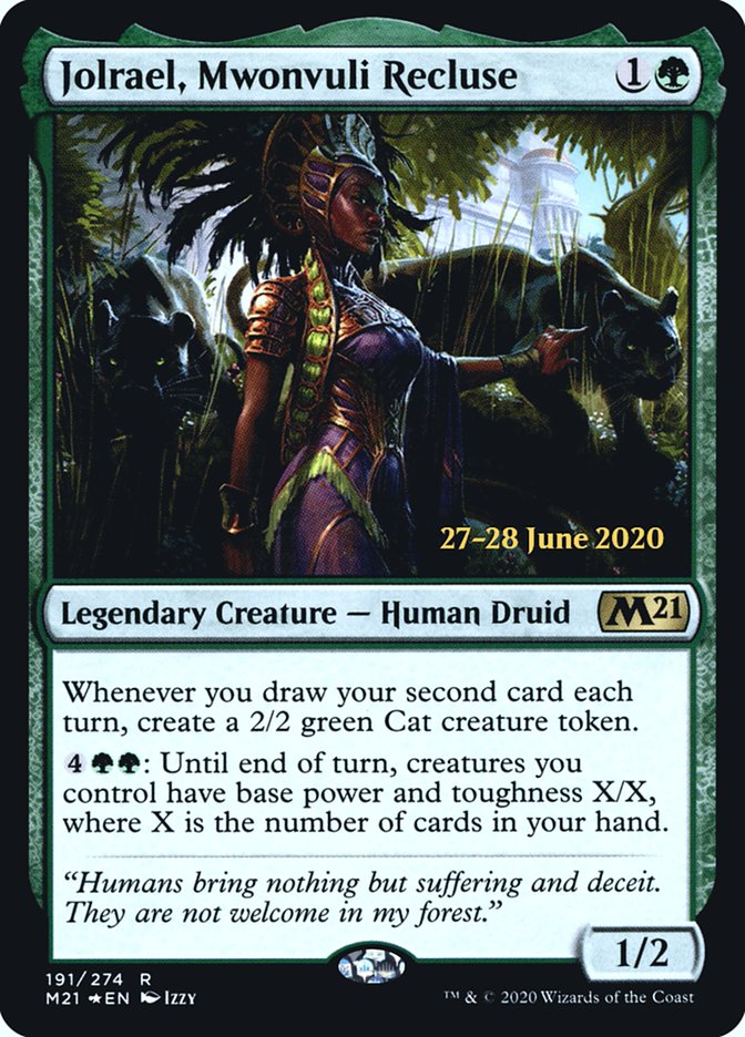Jolrael, Mwonvuli Recluse [Core Set 2021 Prerelease Promos] | Good Games Modbury