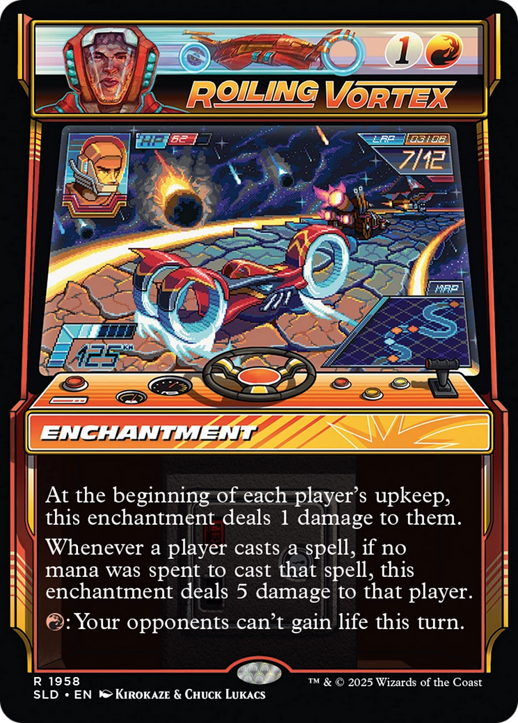 Roiling Vortex (Rainbow Foil) [Secret Lair Drop Series] | Good Games Modbury