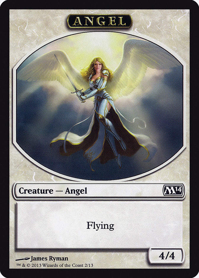 Angel Token [Magic 2014 Tokens] | Good Games Modbury