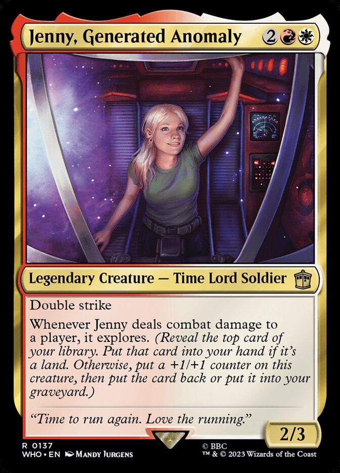 Jenny, Generated Anomaly 137/331 (Universes Beyond: Doctor Who)  | Good Games Modbury