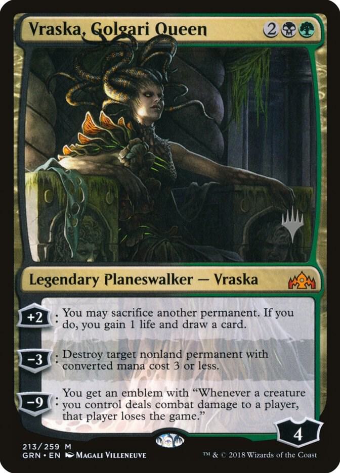 Vraska Golgari Queen 213 (Promo Pack: Theros Beyond Death)  | Good Games Modbury