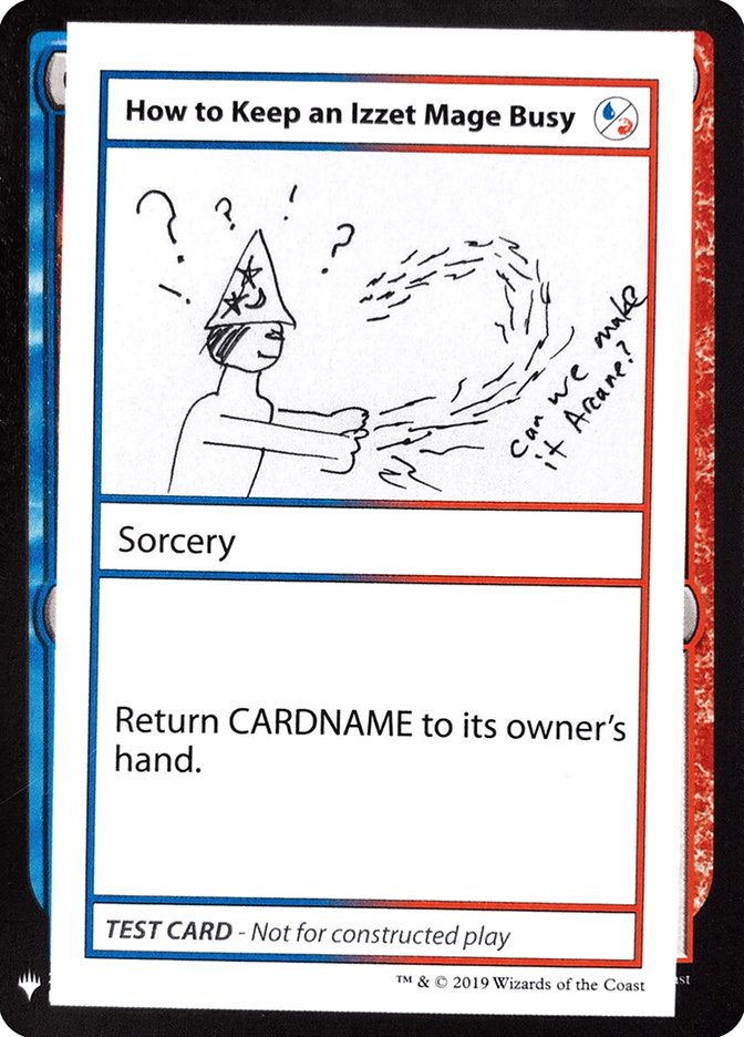 How to Keep an Izzet Mage Busy [Mystery Booster Playtest Cards] | Good Games Modbury