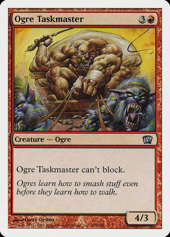 Ogre Taskmaster [Eighth Edition] | Good Games Modbury