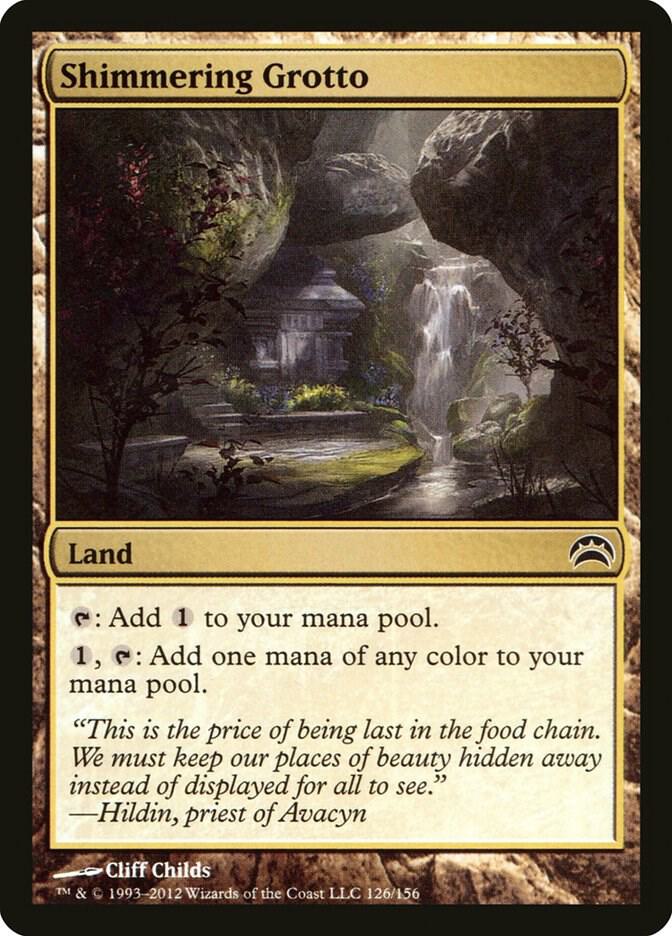 Shimmering Grotto 126/156 (Planechase 2012)  | Good Games Modbury
