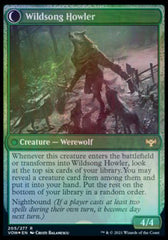 Howlpack Piper // Wildsong Howler [Innistrad: Crimson Vow Prerelease Promos] | Good Games Modbury