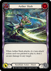 Aether Slash (Blue) [DYN184] (Dynasty)  Rainbow Foil | Good Games Modbury