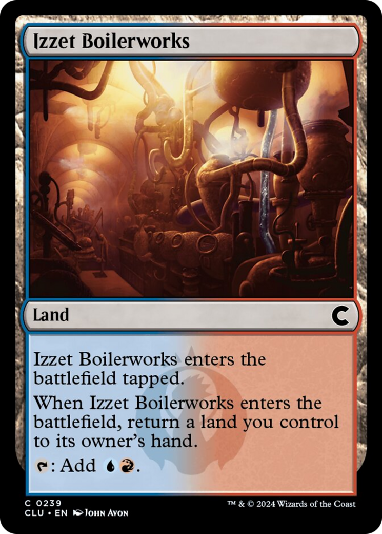 Izzet Boilerworks [Ravnica: Clue Edition] | Good Games Modbury