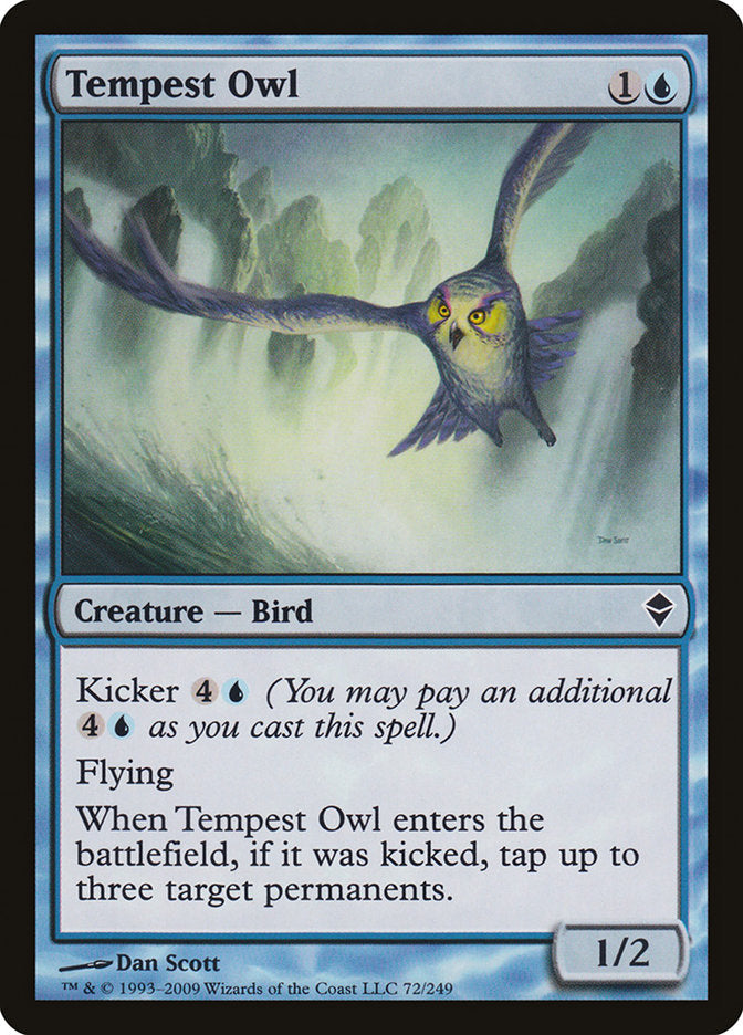 Tempest Owl 72/249 (Zendikar)  | Good Games Modbury
