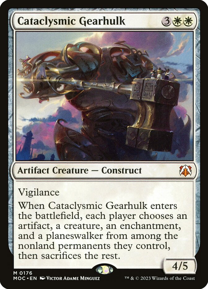 Cataclysmic Gearhulk 176/444 (Commander: March of the Machine)  | Good Games Modbury