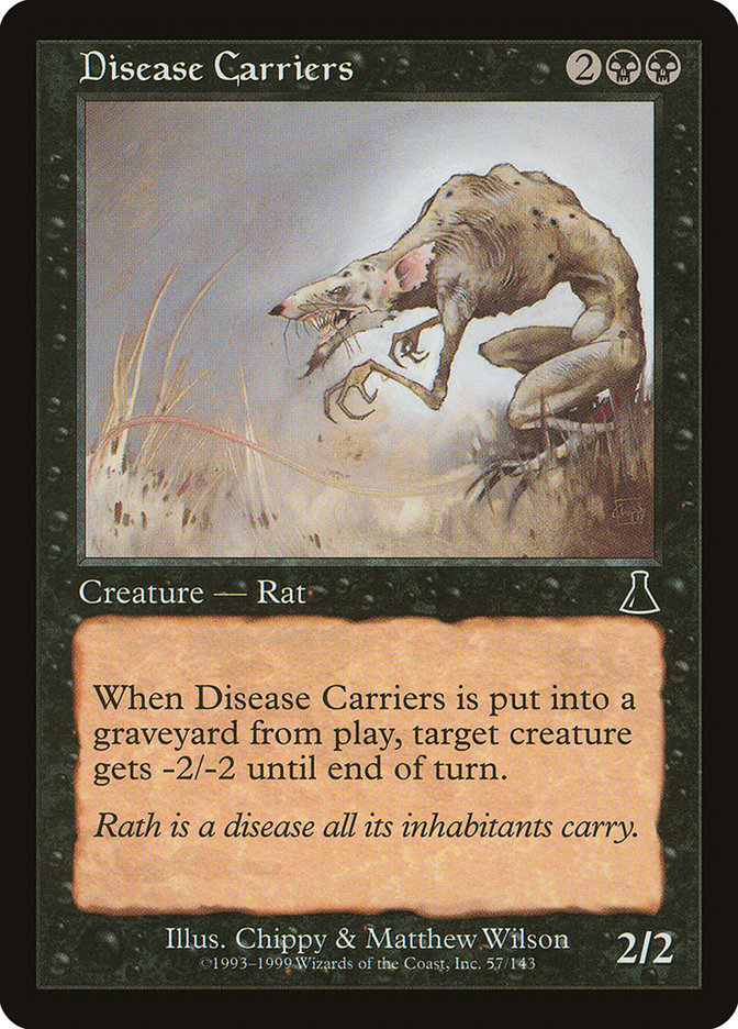 Disease Carriers 57/143 (Urza's Destiny)  | Good Games Modbury