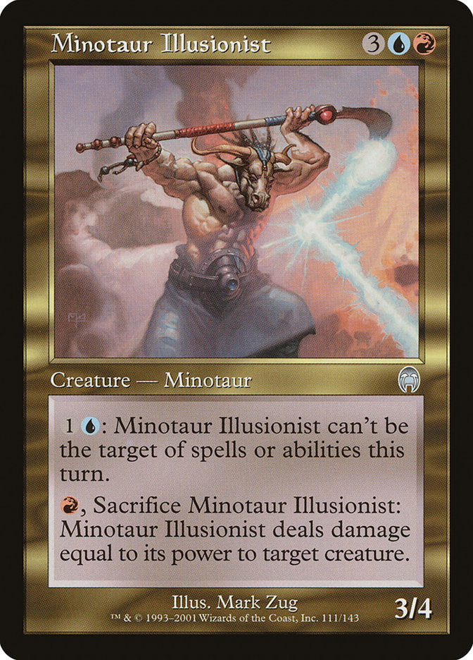 Minotaur Illusionist 111/143 (Apocalypse)  | Good Games Modbury