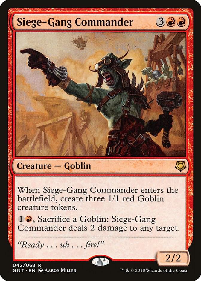 Siege-Gang Commander 42/68 (Magic Game Night)  | Good Games Modbury