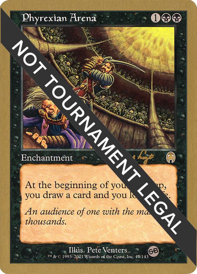 Phyrexian Arena 2001 Tom van de Logt APC SB tvdl47sb/138 (World Championship Decks)  | Good Games Modbury