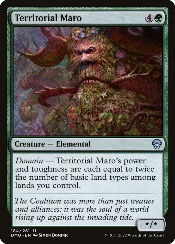 Territorial Maro 184/281 (Dominaria United)  - Foil | Good Games Modbury