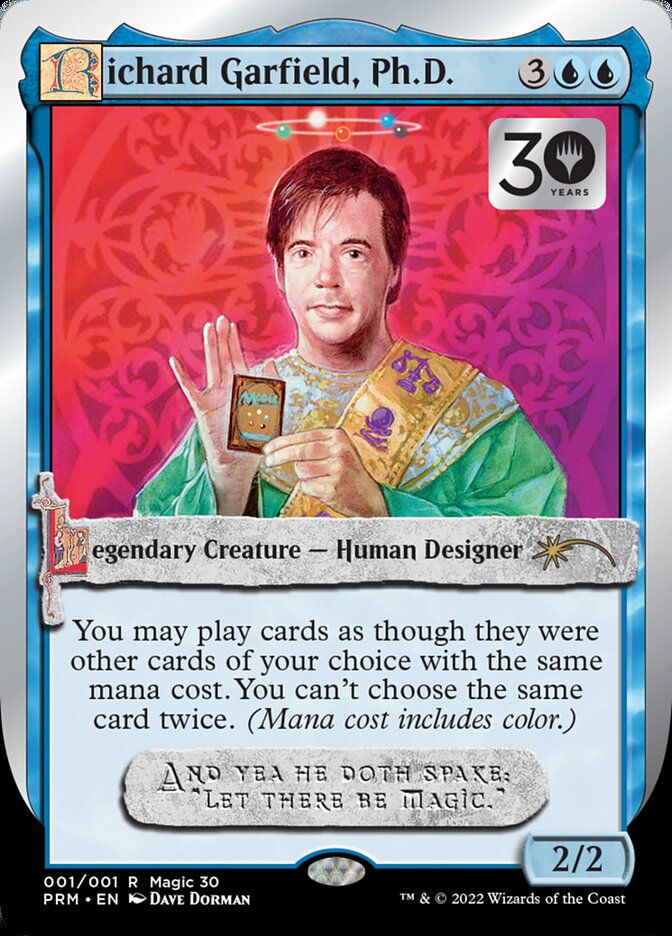 Richard Garfield, Ph.D. [30th Anniversary Promos] | Good Games Modbury