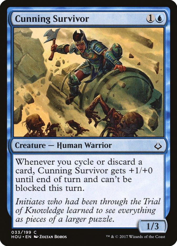Cunning Survivor 33/199 (Hour of Devastation)  - Foil | Good Games Modbury