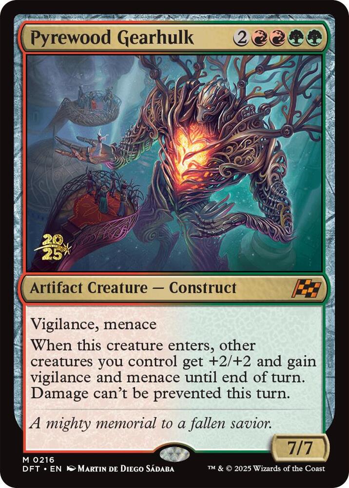 Pyrewood Gearhulk 216s/160 (Prerelease Cards)  - Foil | Good Games Modbury