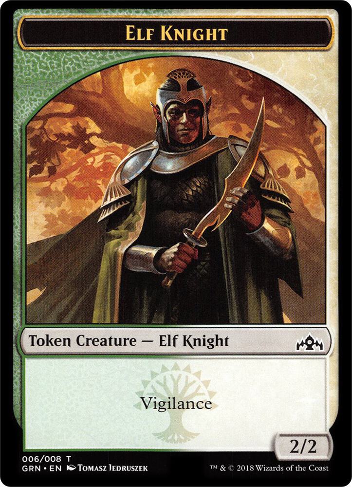Elf Knight // Saproling 6 // 8 (Guilds of Ravnica: Guild Kits)  | Good Games Modbury
