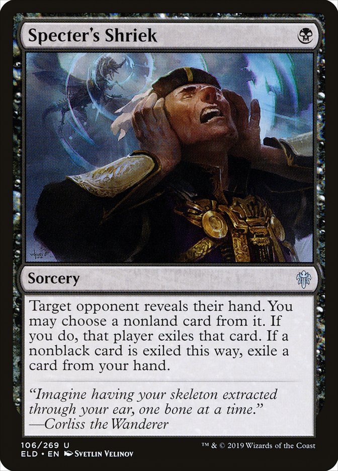 Specter's Shriek 106/269 (Throne of Eldraine)  | Good Games Modbury