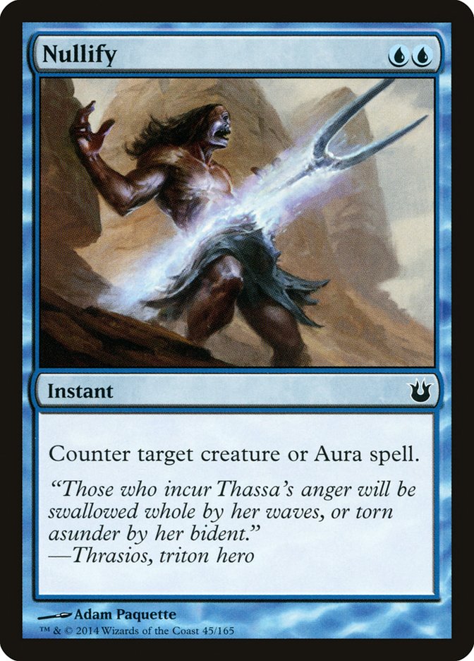 Nullify 45/165 (Born of the Gods)  - Foil | Good Games Modbury