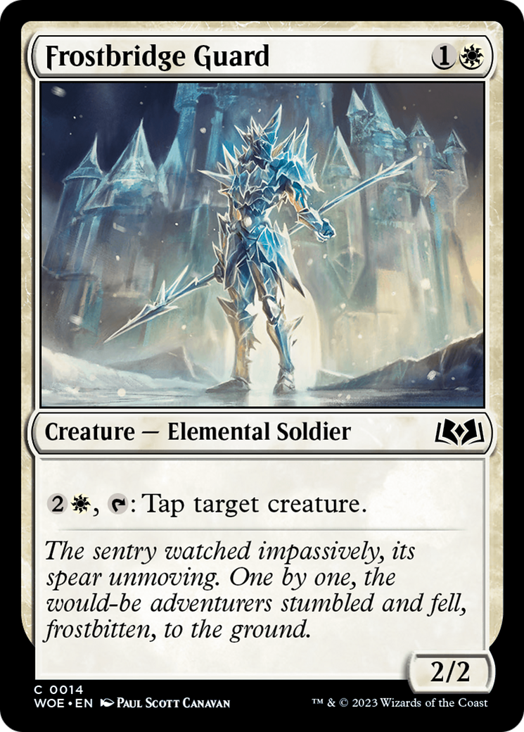 Frostbridge Guard [Wilds of Eldraine] | Good Games Modbury