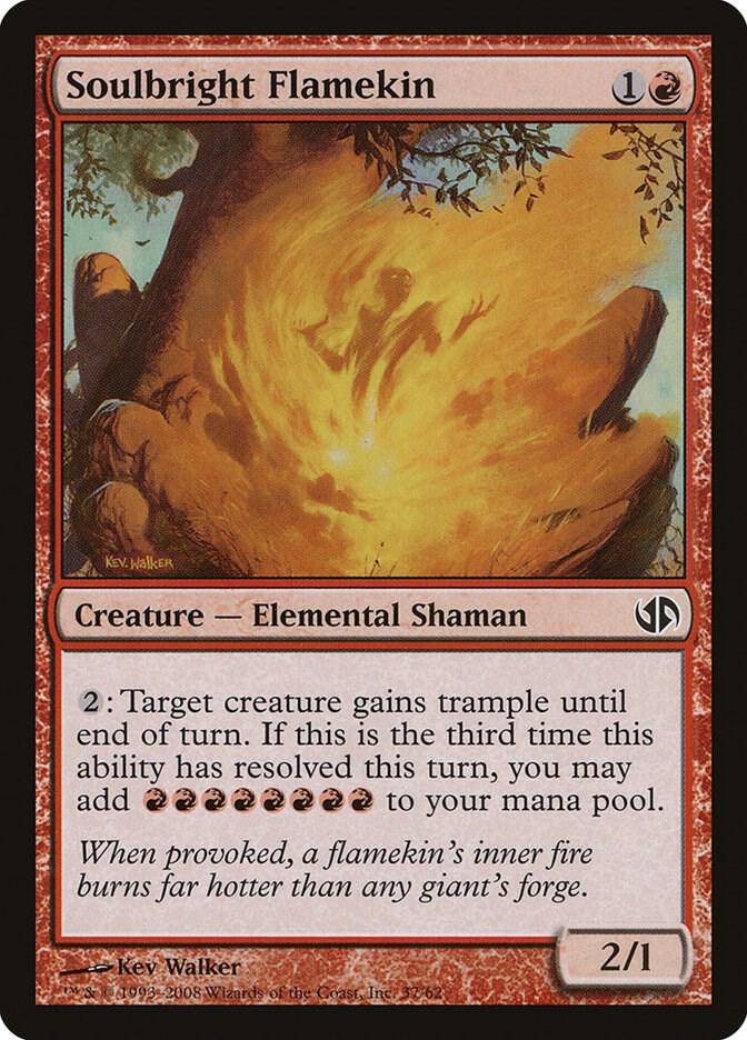 Soulbright Flamekin 37/62 (Duel Decks: Jace vs. Chandra)  | Good Games Modbury