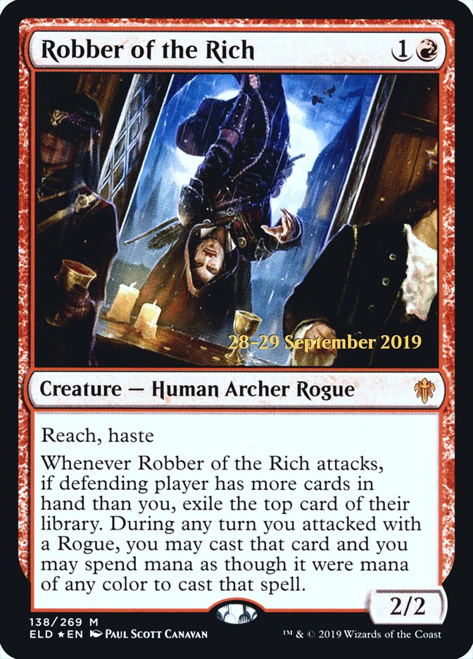 Robber of the Rich [Throne of Eldraine Prerelease Promos] | Good Games Modbury