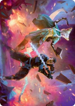 Explosive Entry Art Card 13 (Art Series: Kamigawa: Neon Dynasty)  | Good Games Modbury